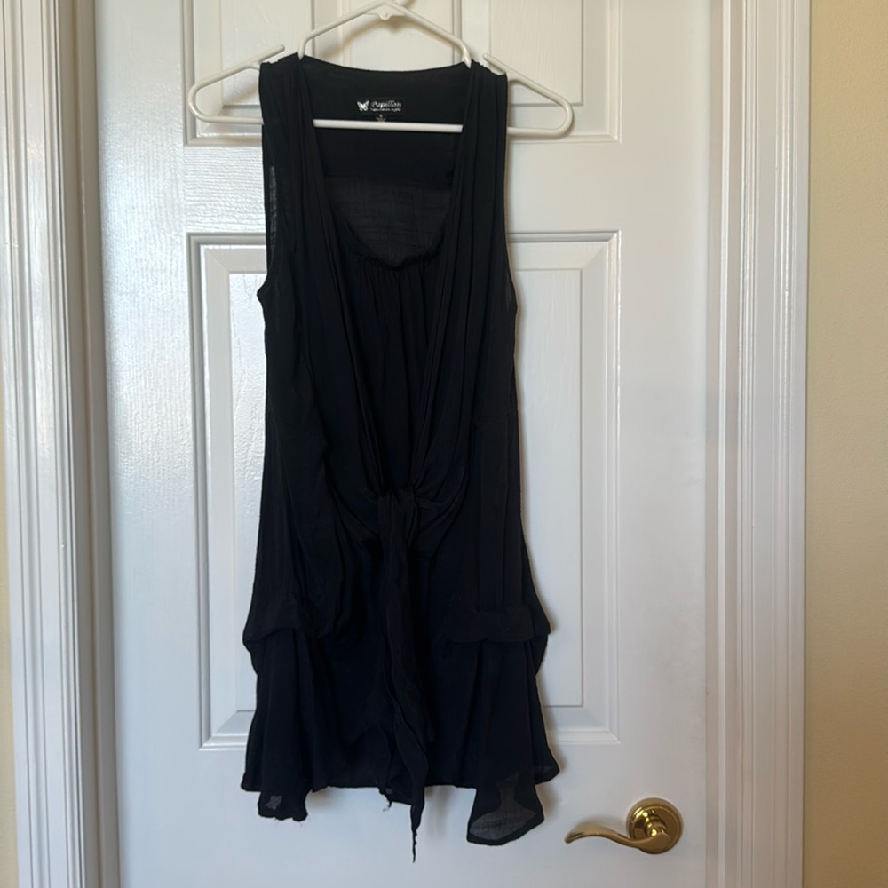Papillon Tie Front Tunic